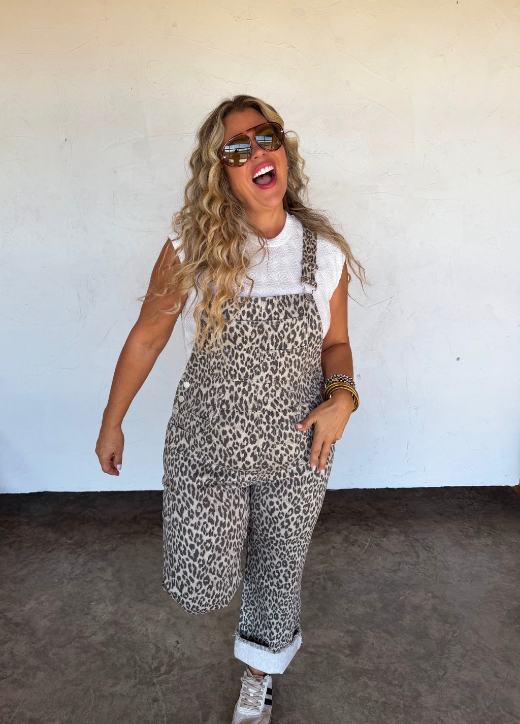 Dahlia Wide Leg Overalls