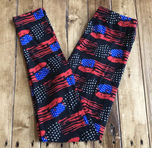 Fly Me Away Flag Leggings