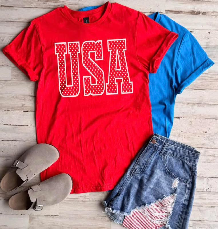 USA Polka Dot Tee