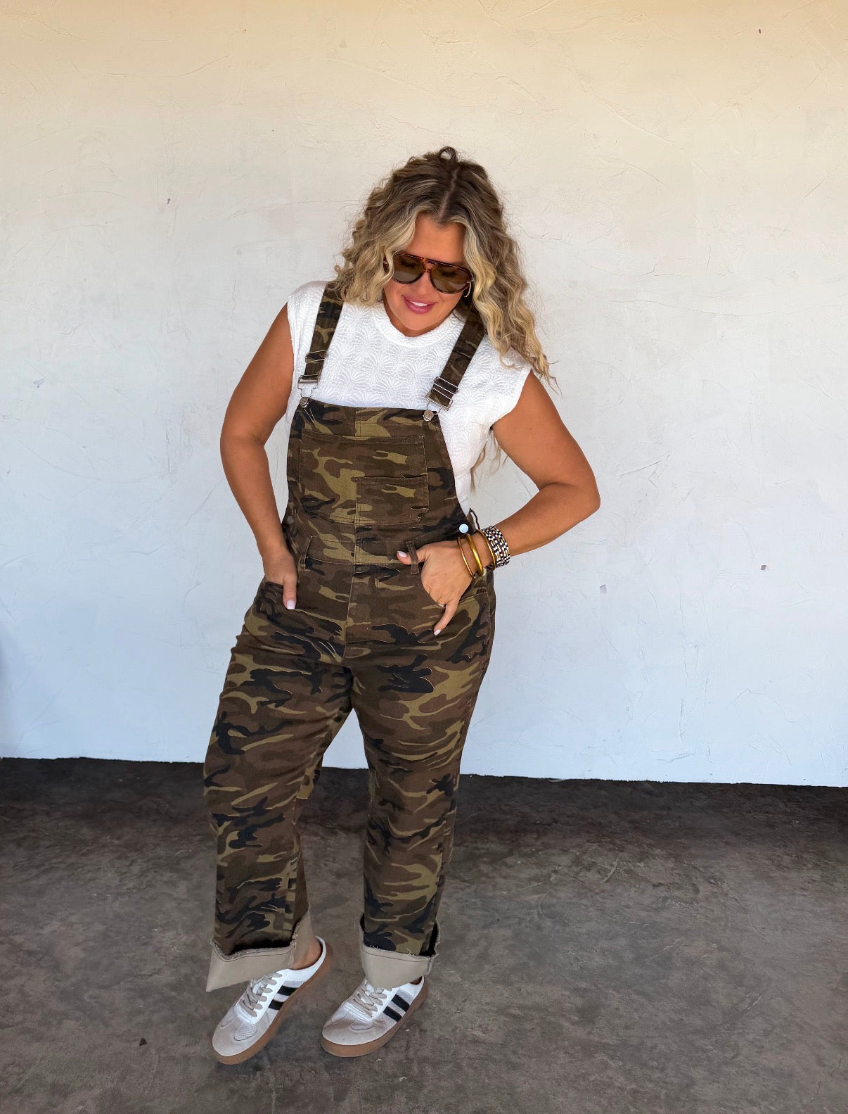 Dahlia Wide Leg Overalls