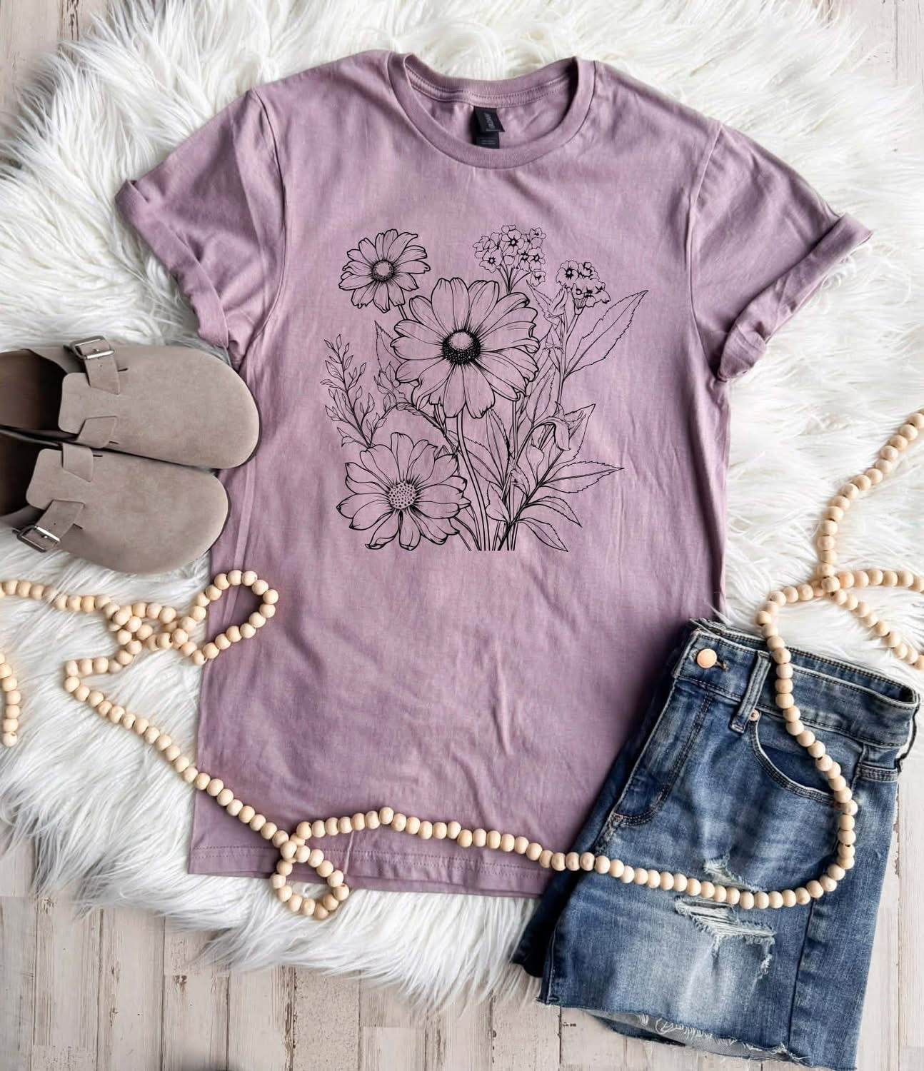 Spring Floral Tee