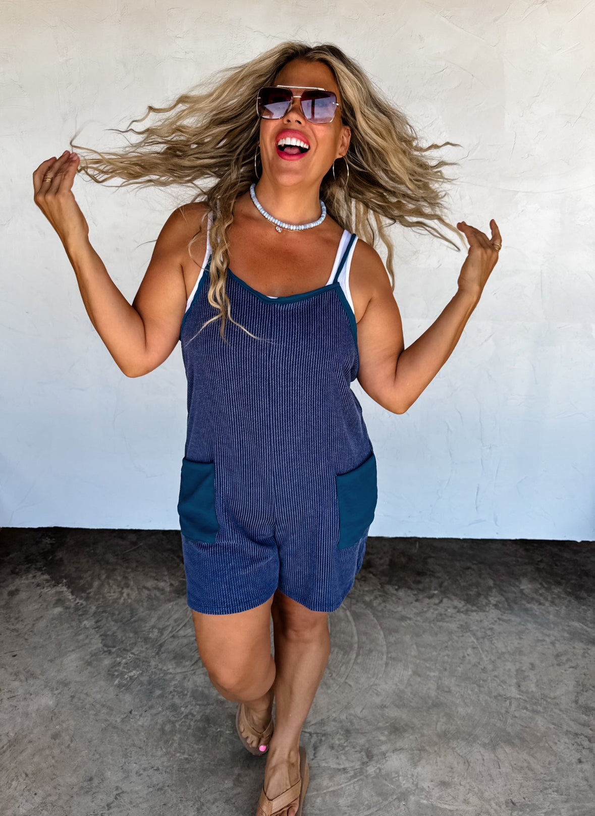 Kinsey Ribbed Romper