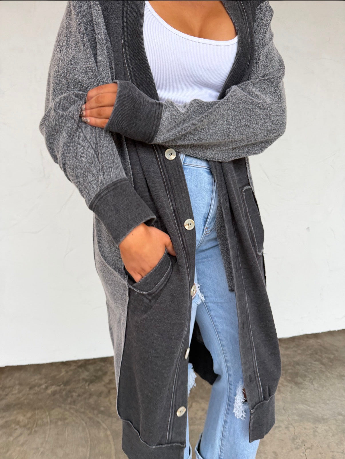 Spring Desi Sweatshirt Cardigans