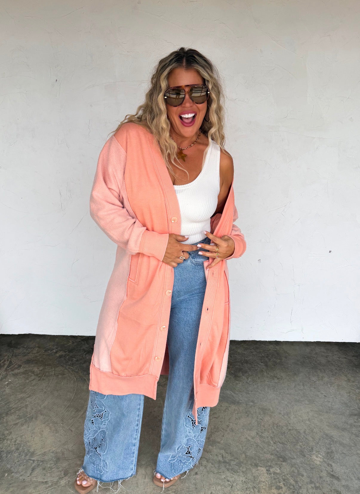 Spring Desi Sweatshirt Cardigans