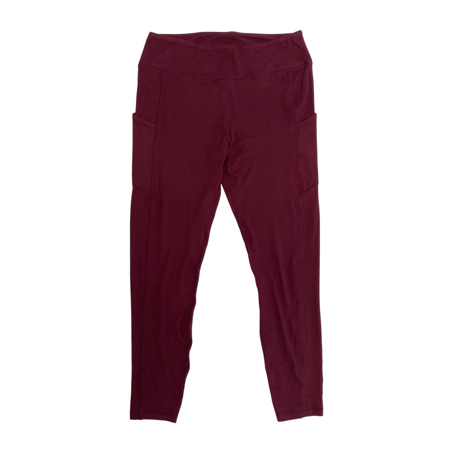 On The Go Leggings in Burgundy