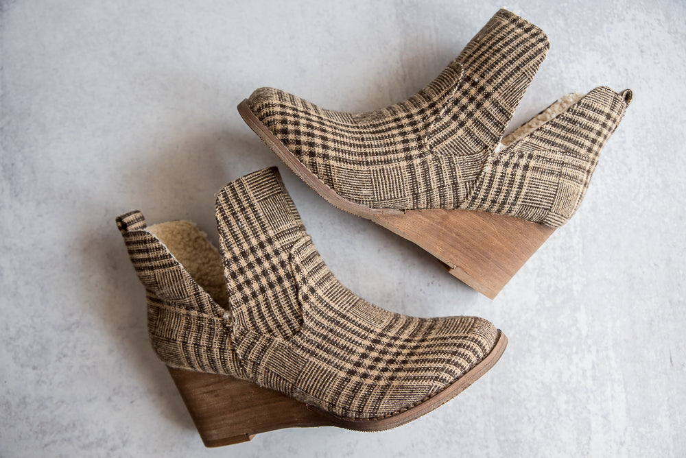 Ember Wedge Booties