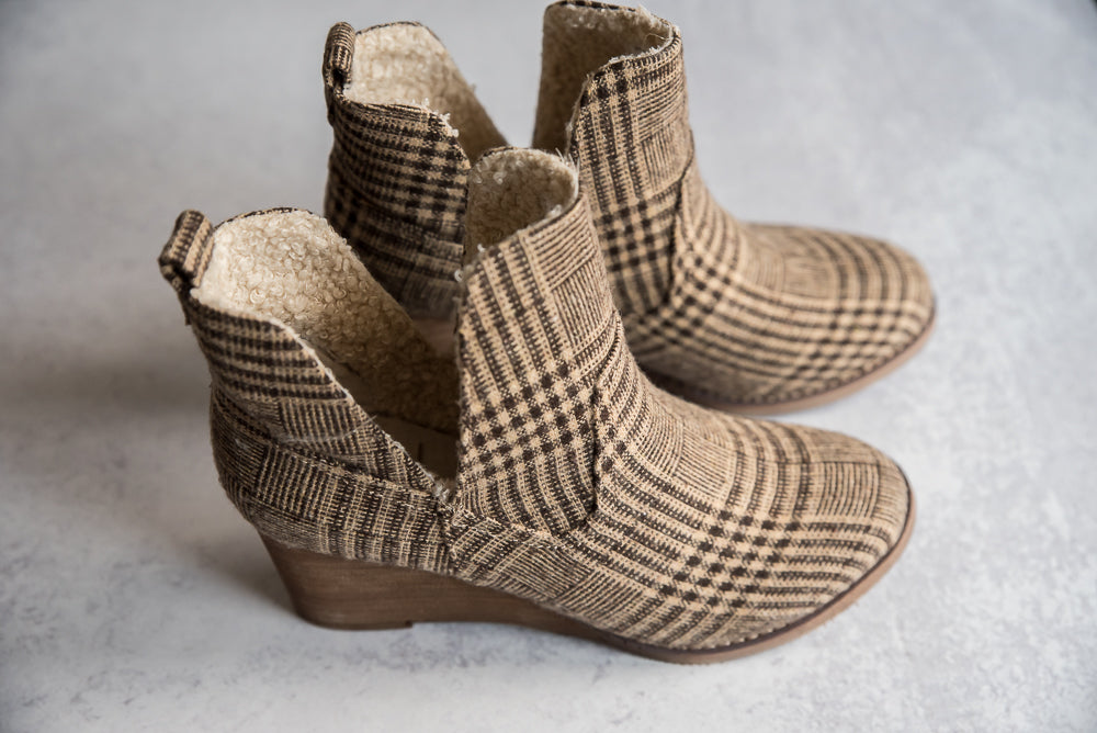 Ember Wedge Booties