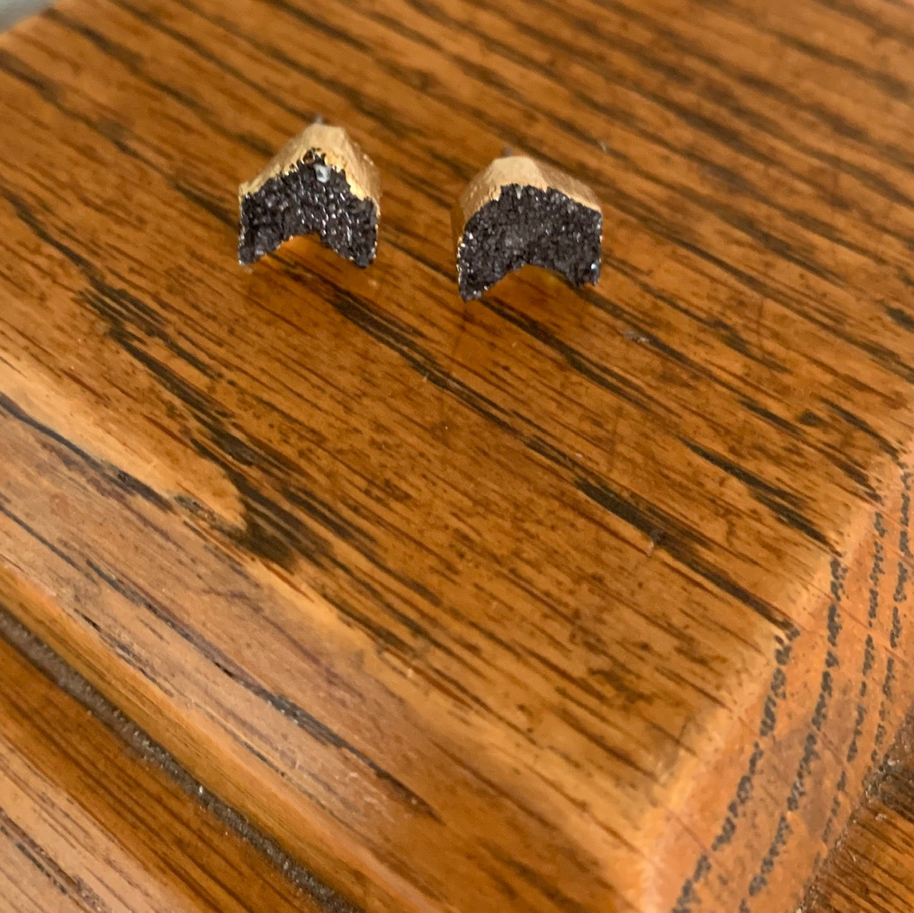 Druzy Arrow Stud Earrings