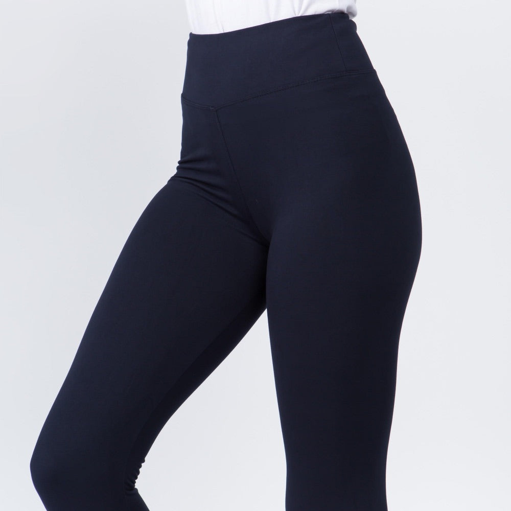 One Size Seamless Solid Leggings