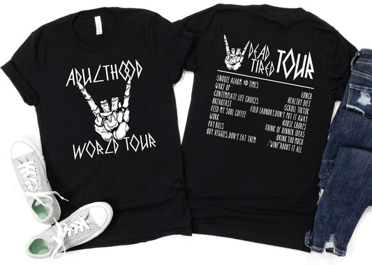 Adulthood World Tour Graphic Tee