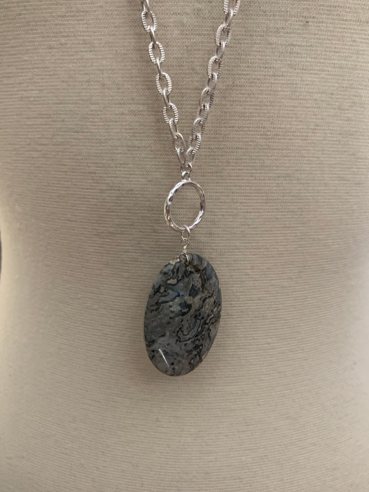 Jasper Stone Necklace