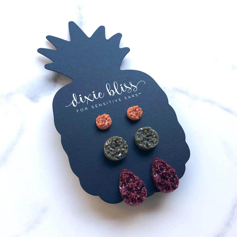 Dixie Bliss Earring Trios