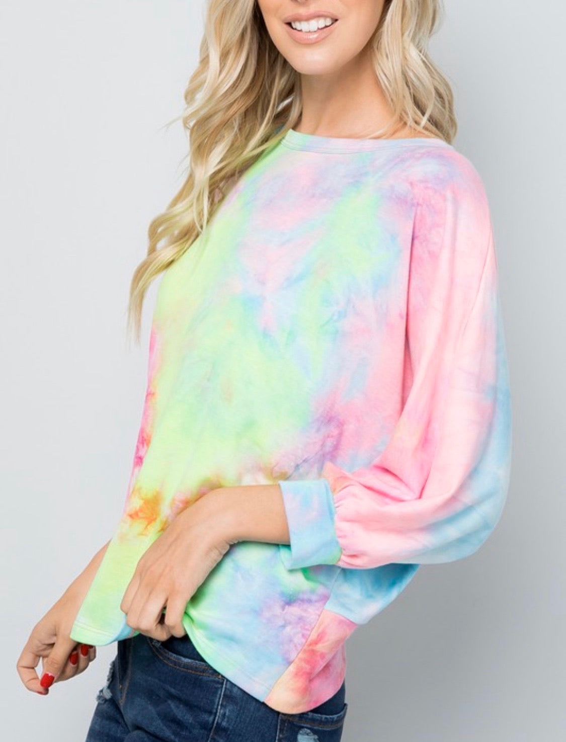 Tie Dye Open Back Tunic