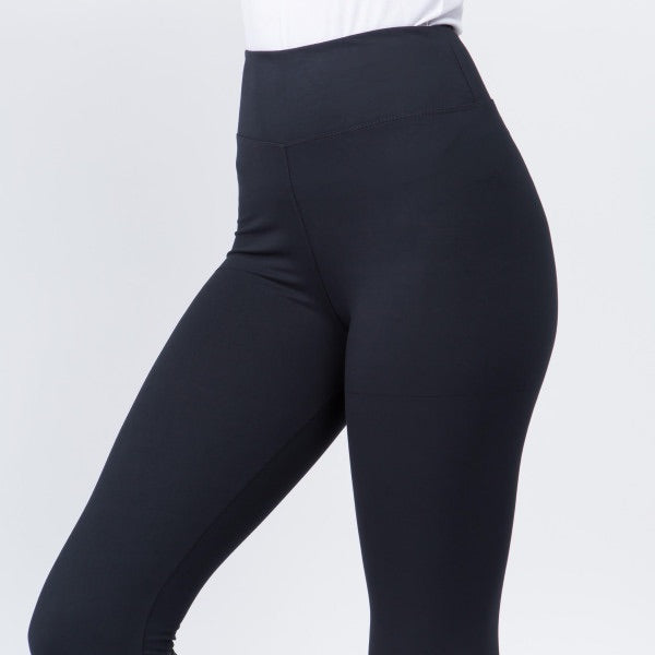 One Size Seamless Solid Leggings