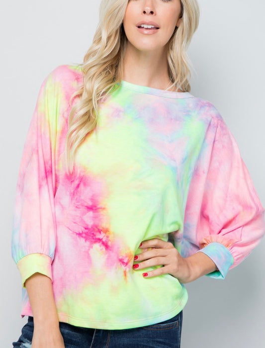 Tie Dye Open Back Tunic