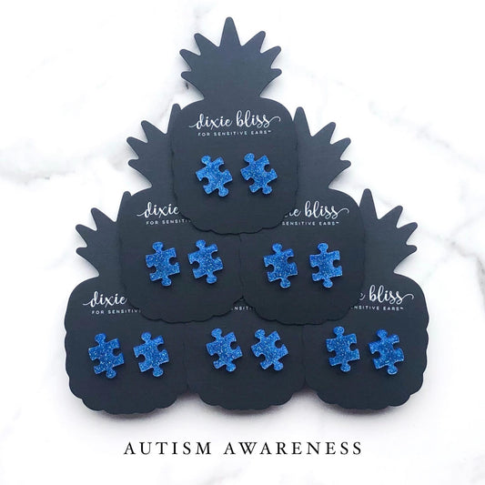 Autism Awareness Earrings