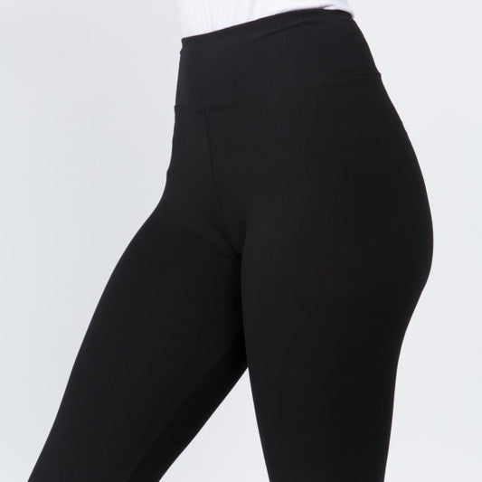 One Size Seamless Solid Leggings