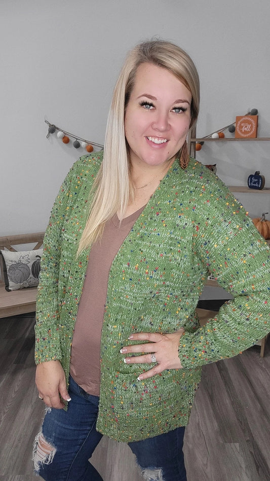 Confetti Pocket Cardigan