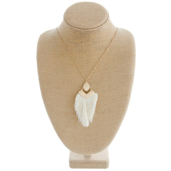 Tassel Pendant Necklace