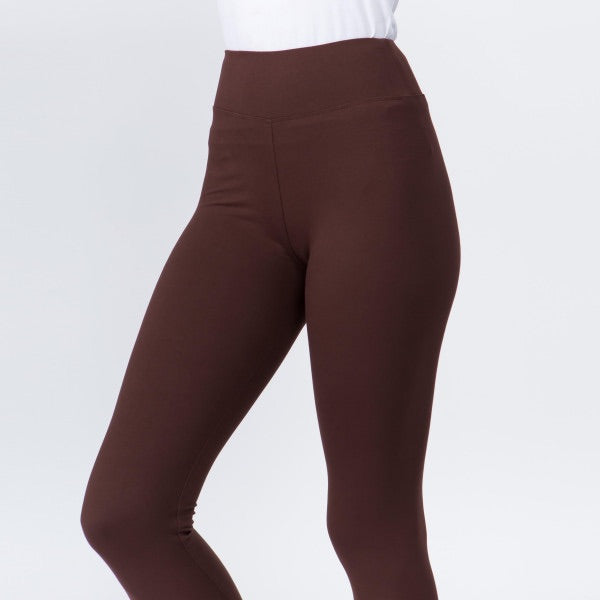 One Size Seamless Solid Leggings