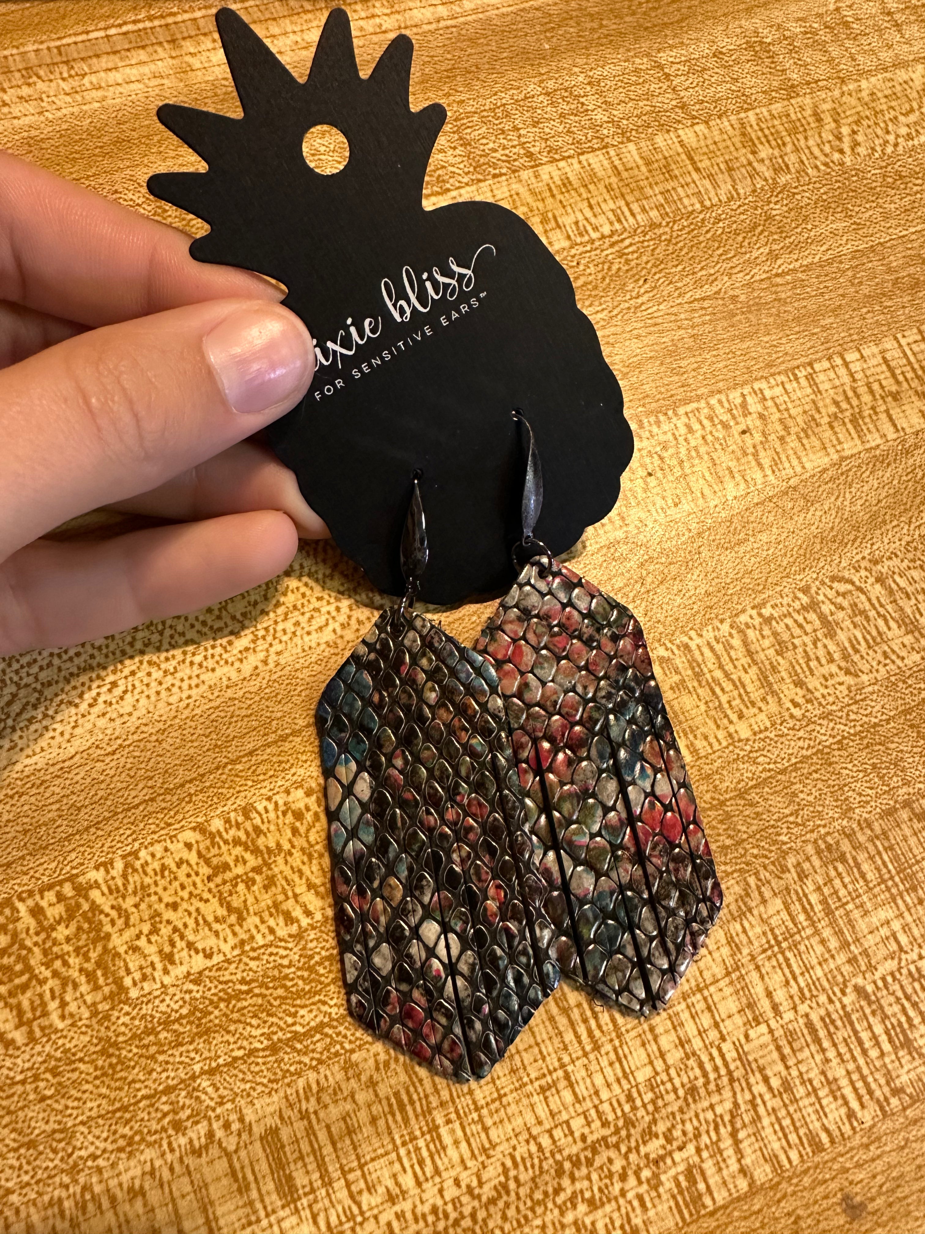 Sahara in Jewel Snake Earring